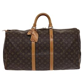 Louis Vuitton-Louis Vuitton Keepall 55-Brown