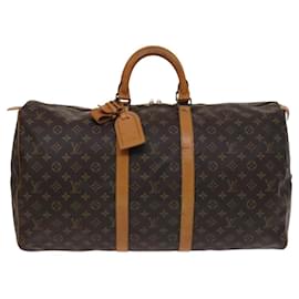 Louis Vuitton-Louis Vuitton Keepall 55-Brown