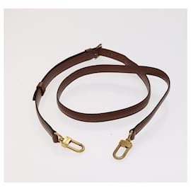 Louis Vuitton-LOUIS VUITTON Name Tag Powanie Epi Shoulder Strap Leather 4Set Beige Auth ep7688-Beige