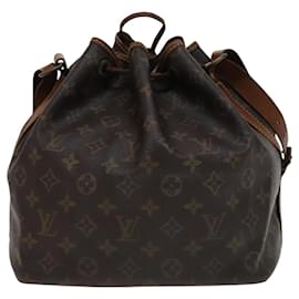 Louis Vuitton-LOUIS VUITTON Monogram Petit Noe Shoulder Bag M42226 LV Auth 115171-Monogram