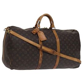 LOUIS VUITTON Monogram Keepall Bandouliere 60 Bolsa Boston M41412 LV Auth 107049 Monograma