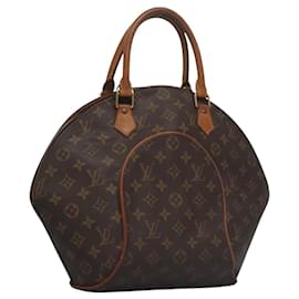 Louis Vuitton-LOUIS VUITTON Monogram Ellipse MM Hand Bag M51126 LV Auth 115132-Monogram