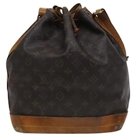 Louis Vuitton-LOUIS VUITTON Monogram Noe Shoulder Bag M42224 LV Auth 115091-Monogram
