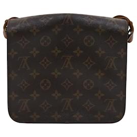 Louis Vuitton-LOUIS VUITTON Monogram Cartouchiere MM Shoulder Bag M51253 LV Auth BD028-Monogram
