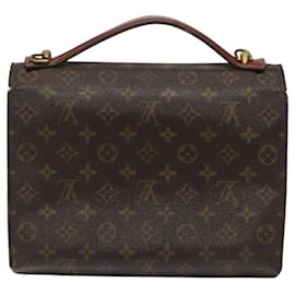Louis Vuitton-LOUIS VUITTON Monogram Monceau 28 Hand Bag M51185 LV Auth BD080-Monogram