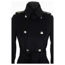 Patrizia Pepe-Wool coat-Black