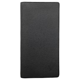 Louis Vuitton-Louis Vuitton Brazza Wallet-Black