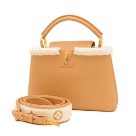 Louis Vuitton-Louis Vuitton Capucines BB Bag-Beige