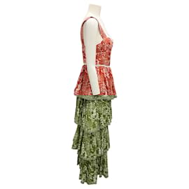 Autre Marque-Lug Von Siga Burnt Orange Anna Dress-Orange