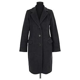 Gerard Darel-Wool coat-Grey