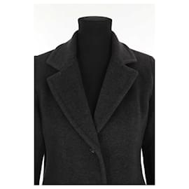 Gerard Darel-Wool coat-Grey
