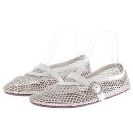 Alaïa ALAIA Flats T.EU 38 Leder Weiß