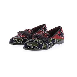 Aquazzura-AQUAZZURA Flats T.EU 37 Velvet-Red