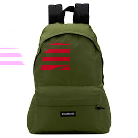 Balenciaga-BALENCIAGA Backpacks T.  Cloth-Red