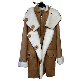 Loewe Oversized Leder Parka Andere