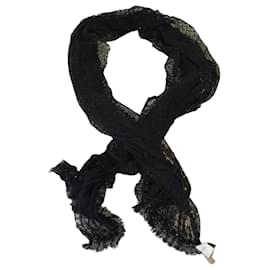 Autre Marque-Scarves-Black