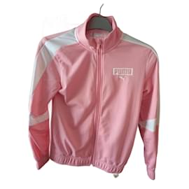 Puma-Veste de sport fille-Rose
