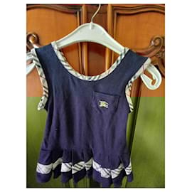 Burberry-Little summer dress-Blue