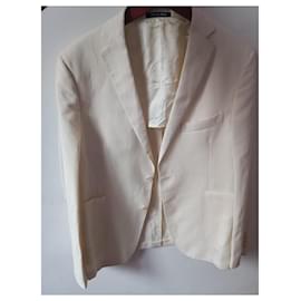 Ermenegildo Zegna-Blazers Jackets-Beige
