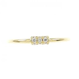 Autre Marque-AHKAH White Knight Fine Ring 0.05CT-Golden