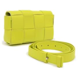Bottega Veneta-Bottega Veneta Maxi Intrecciato Cassette Waist Bag-Green