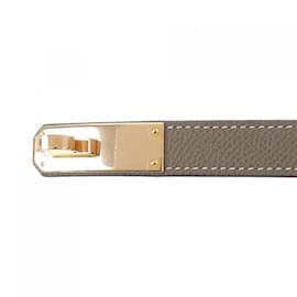Hermès-Hermes Standard Brown Belt-Brown