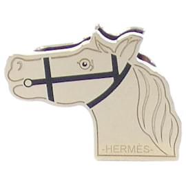 Hermès-Hermes Quadriga Scarf Ring-Black,Golden