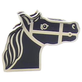 Hermès-Hermes Quadriga Scarf Ring-Black,Golden