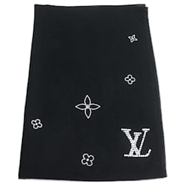 Louis Vuitton-Louis Vuitton Etoile Monte Carlo Scarf-Black