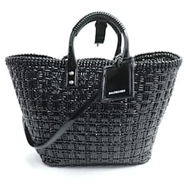 Balenciaga-Balenciaga Bistro Basket Bag-Black