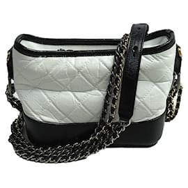 Chanel-Chanel Gabrielle de Chanel Small Hobo Shoulder Bag-Black,White