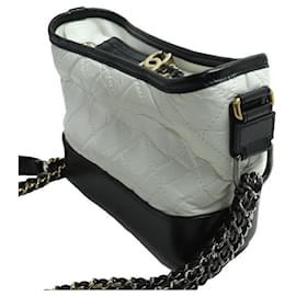 Chanel-Chanel Gabrielle de Chanel Small Hobo Shoulder Bag-Black,White