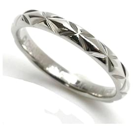 Chanel-Chanel Platinum Matelasse Band Ring-Other