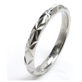 Chanel-Chanel Platinum Matelasse Band Ring-Other