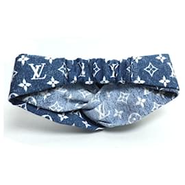 Louis Vuitton-Louis Vuitton Cotton Headband-Blue