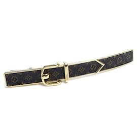 Louis Vuitton-Louis Vuitton GP PVC Barrette Loop-Brown,Golden