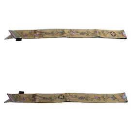 Louis Vuitton-Louis Vuitton Bandeau BB LV Rock Scarf Muffler-Beige