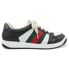 Gucci-Gucci Black and White Sneakers-Black,White