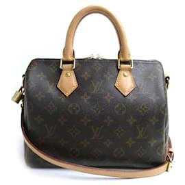 Louis Vuitton-Louis Vuitton Speedy Bandouliere 25 Shoulder Bag-Golden