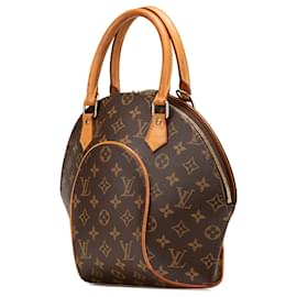 Louis Vuitton-Louis Vuitton Brown Monogram Ellipse PM-Brown