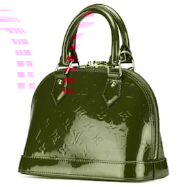 Louis Vuitton-Louis Vuitton Red Monogram Vernis Alma BB-Red