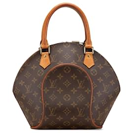 Louis Vuitton-Louis Vuitton Brown Monogram Ellipse PM-Brown