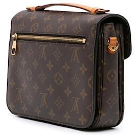 Louis Vuitton-Louis Vuitton Brown Monogram Pochette Metis-Brown
