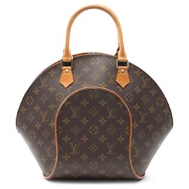 Louis Vuitton-Louis Vuitton Brown Monogram Ellipse MM-Brown