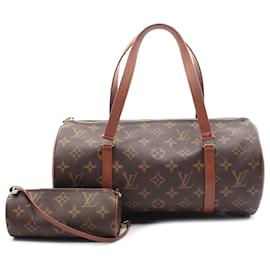 Louis Vuitton-Louis Vuitton Brown Monogram Papillon 30-Brown