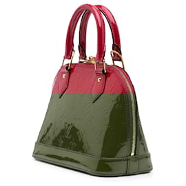 Louis Vuitton-Louis Vuitton Red Monogram Vernis Alma BB-Red