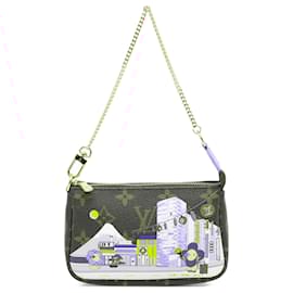 Louis Vuitton-Louis Vuitton Brown Monogram Vivienne in Tokyo Mini Pochette Accessoires-Brown