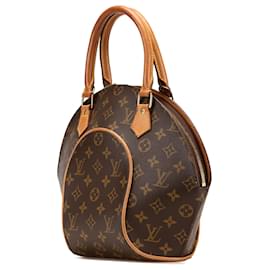 Louis Vuitton-Louis Vuitton Brown Monogram Ellipse PM-Brown