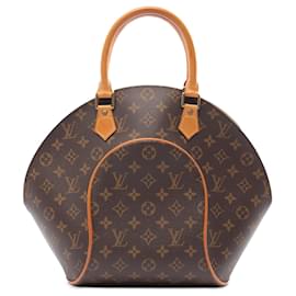 Louis Vuitton-Louis Vuitton Brown Monogram Ellipse MM-Brown