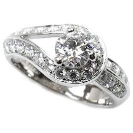 Van Cleef & Arpels-Van Cleef & Arpels Platinum Diamond Band Ring-Other